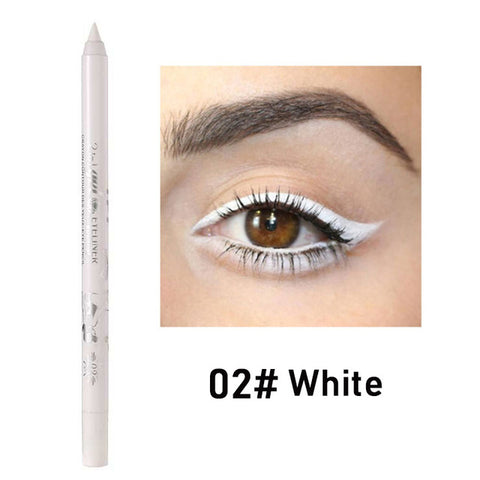 Beyprern 1 Pc Long-Lasting Eyeliner Pencil Waterproof 10 Colors Gel Eyeliner Eyeshadow Pen Cosmetic Makeup Eye Liner Tools TSLM1