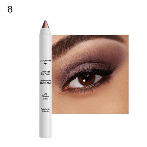 Beyprern 1 Set Eyeshadow Pen With Pencil Sharpener Natural Long Lasting Cosmetics Non-Smudge Highlighter Eye Shadow For Women Косметика