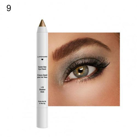 Beyprern 1 Set Eyeshadow Pen With Pencil Sharpener Natural Long Lasting Cosmetics Non-Smudge Highlighter Eye Shadow For Women Косметика