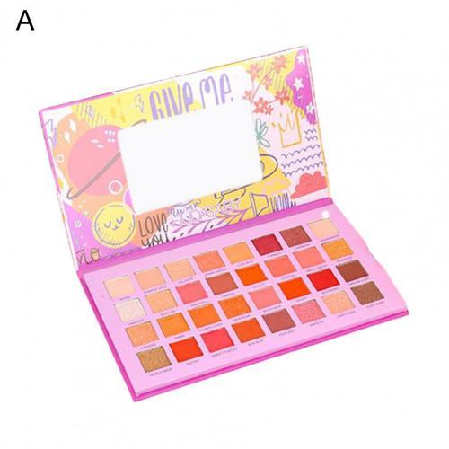 Eye Shadow Plate Delicate Non-caking Multicolor 32-color Pearlescent Eyeshadow Palette for Women